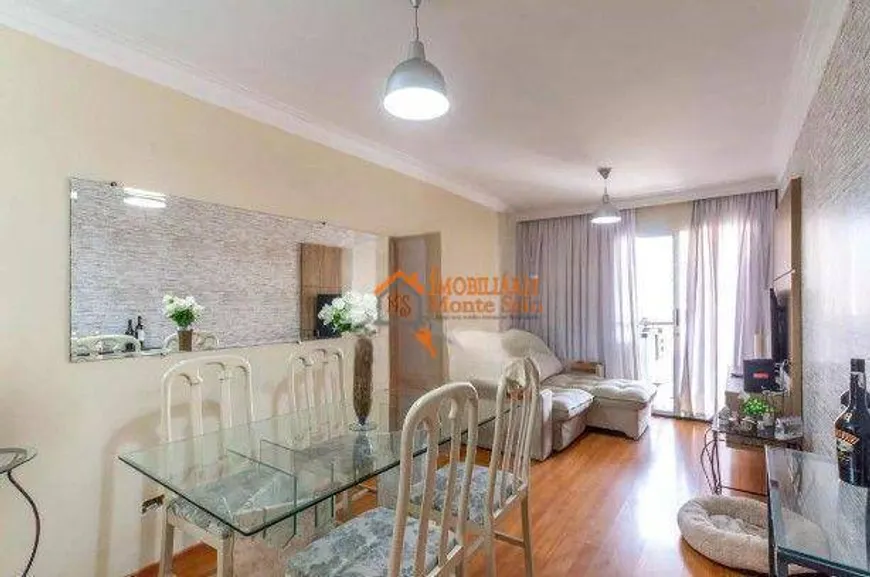 Foto 1 de Apartamento com 2 Quartos à venda, 57m² em Vila Galvão, Guarulhos