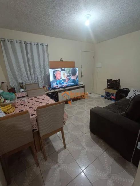 Foto 1 de Apartamento com 2 Quartos à venda, 45m² em Vila Alzira, Guarulhos