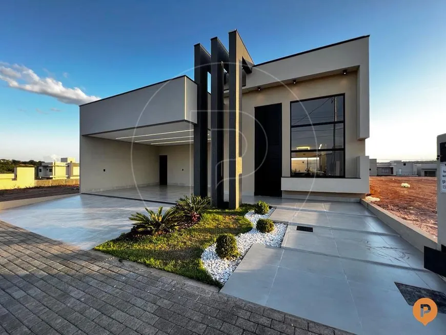 Foto 1 de Casa de Condomínio com 3 Quartos à venda, 139m² em Cidade das Flores, Caldas Novas