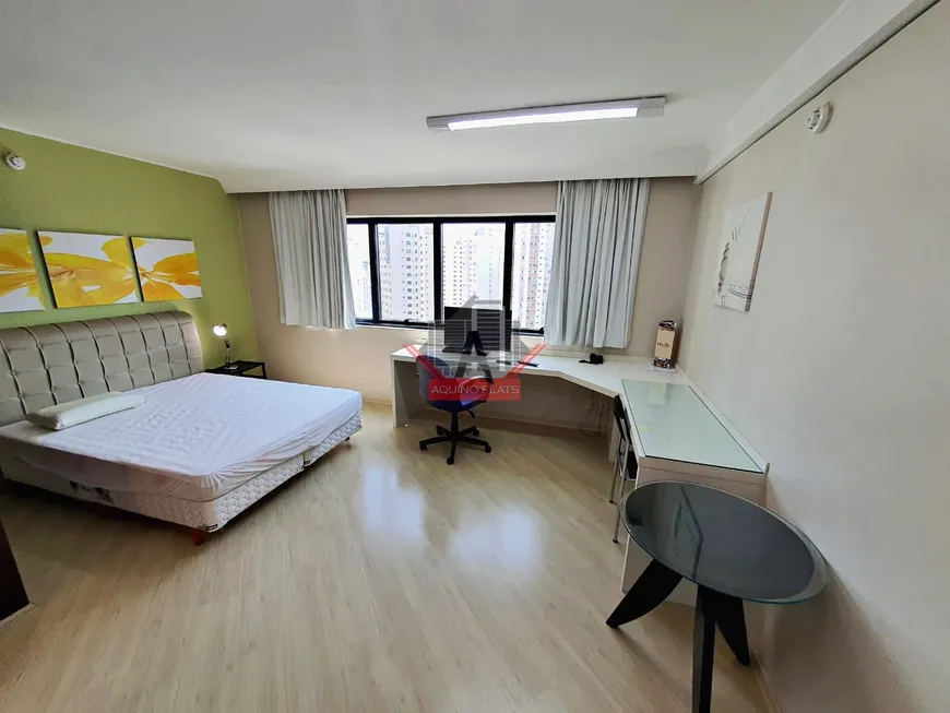 Foto 1 de Flat com 1 Quarto para alugar, 28m² em Ibirapuera, São Paulo