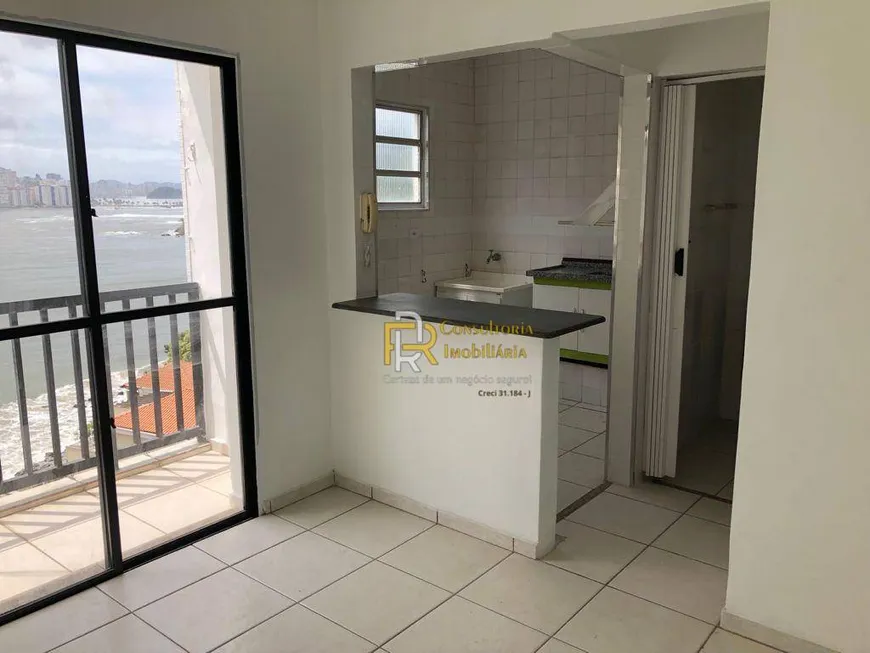 Foto 1 de Apartamento com 1 Quarto à venda, 41m² em Parque Prainha, São Vicente