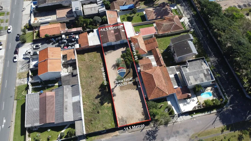 Foto 1 de Lote/Terreno à venda, 855m² em Boqueirão, Curitiba