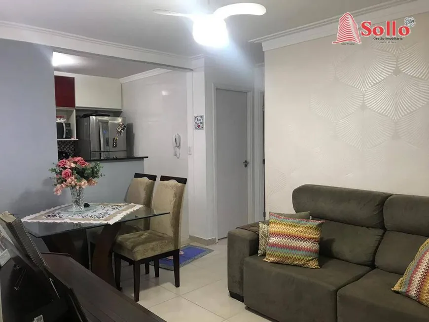 Foto 1 de Apartamento com 2 Quartos à venda, 44m² em Vila Alzira, Guarulhos