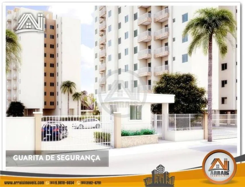 Foto 1 de Apartamento com 2 Quartos à venda, 56m² em Messejana, Fortaleza