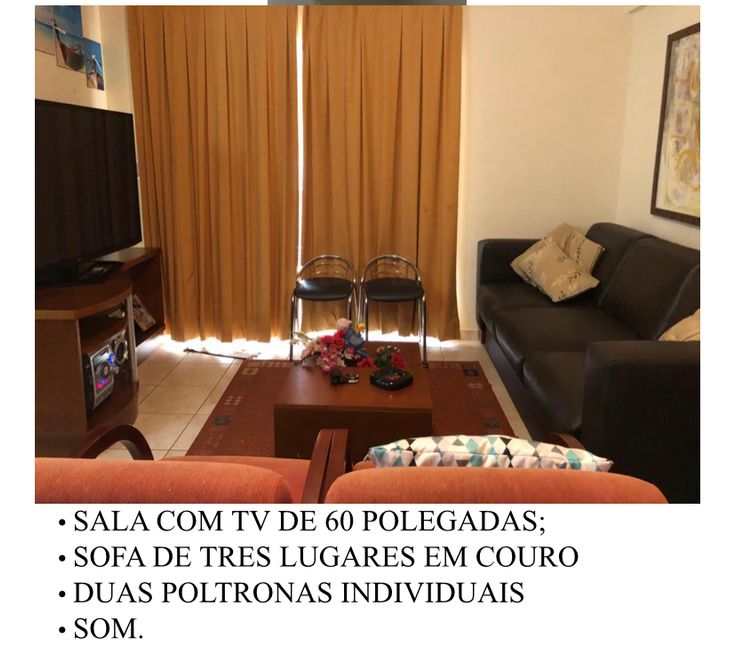 Foto 1 de Apartamento com 3 Quartos à venda, 112m² em Do Turista, Caldas Novas