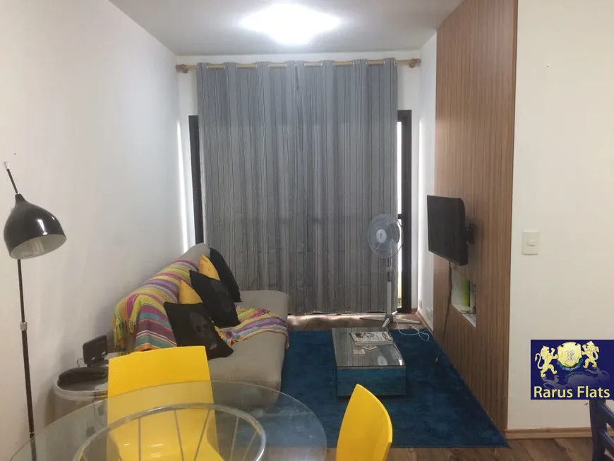 Foto 1 de Flat com 1 Quarto para alugar, 35m² em Jardins, São Paulo