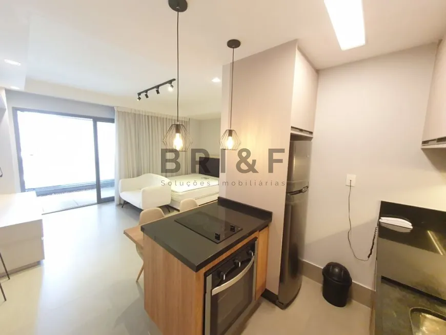 Foto 1 de Apartamento com 1 Quarto para alugar, 41m² em Brooklin, São Paulo