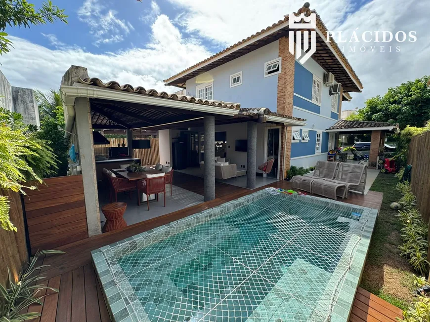 Foto 1 de Casa de Condomínio com 5 Quartos à venda, 350m² em Itapuã, Salvador