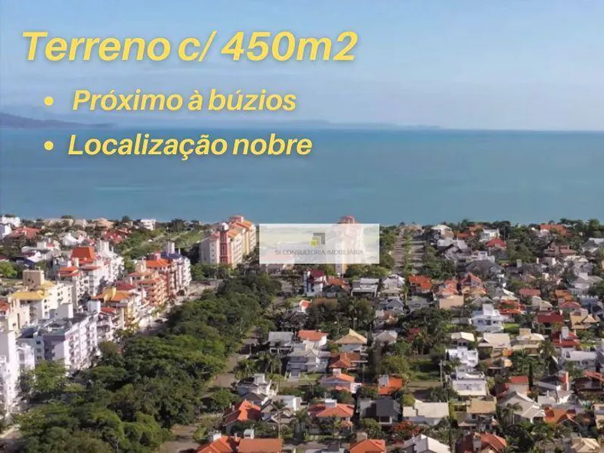 Foto 1 de Lote/Terreno à venda, 450m² em Jurerê Internacional, Florianópolis