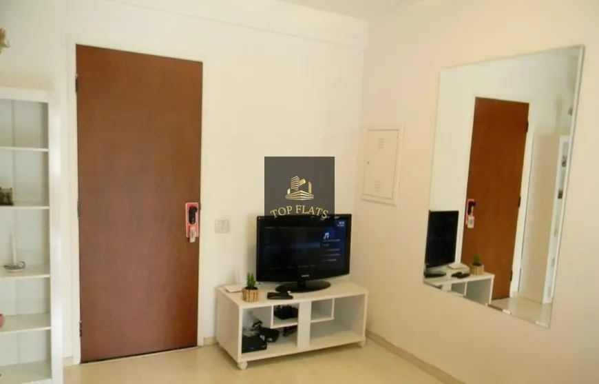 Foto 1 de Flat com 1 Quarto para alugar, 52m² em Moema, São Paulo