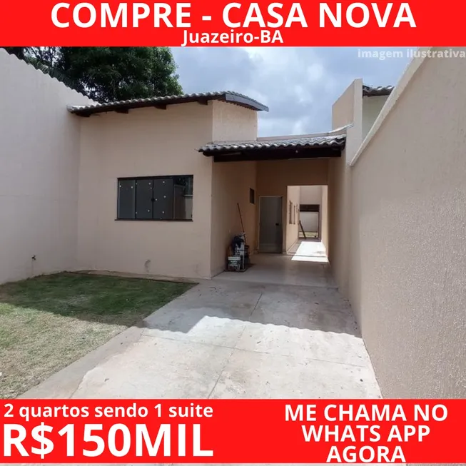 Foto 1 de Casa com 2 Quartos à venda, 145m² em Piranga I, Juazeiro