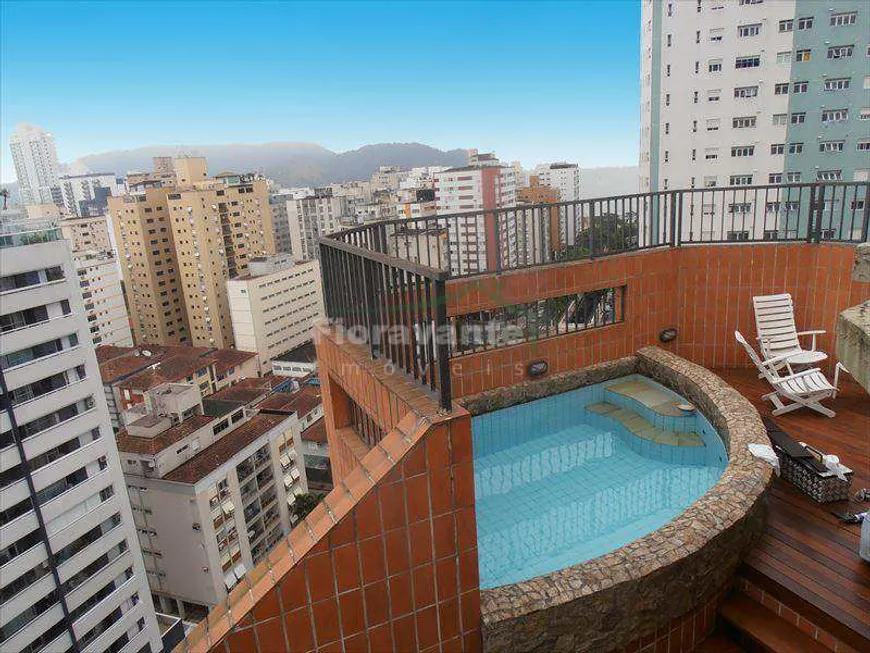 Foto 1 de Cobertura com 4 Quartos à venda, 461m² em Aparecida, Santos