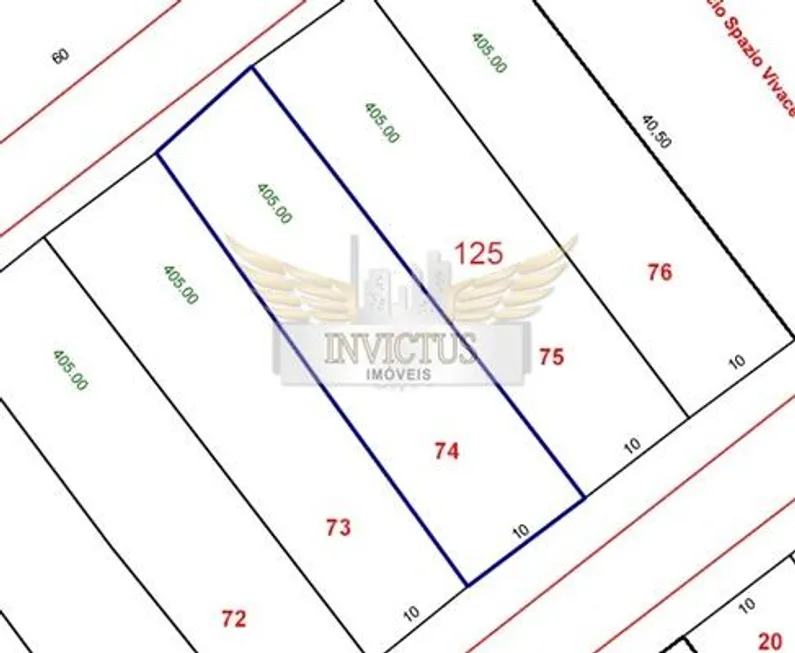 Foto 1 de Lote/Terreno à venda, 405m² em Vila Lea, Santo André