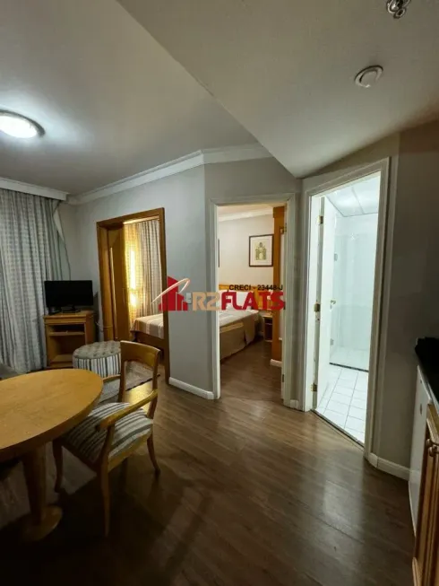 Foto 1 de Flat com 1 Quarto para alugar, 33m² em Pinheiros, São Paulo