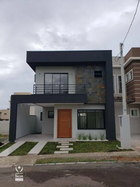 Foto 1 de Casa de Condomínio com 3 Quartos à venda, 121m² em Campo de Santana, Curitiba