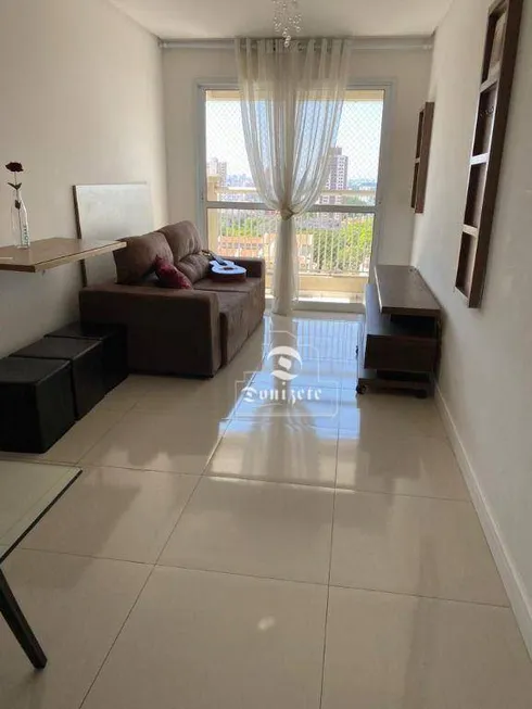 Foto 1 de Apartamento com 3 Quartos para venda ou aluguel, 77m² em Vila Alzira, Santo André