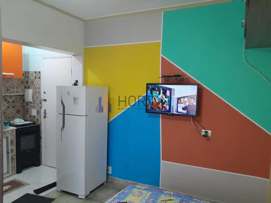 Foto 1 de Apartamento com 1 Quarto à venda, 23m² em Cidade Ocian, Praia Grande