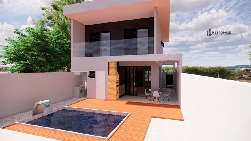 Foto 1 de Casa de Condomínio com 3 Quartos à venda, 150m² em Vila Monte Alegre IV, Paulínia