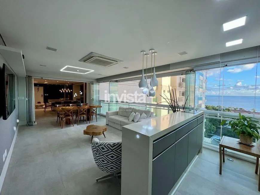 Foto 1 de Apartamento com 3 Quartos à venda, 232m² em Aparecida, Santos
