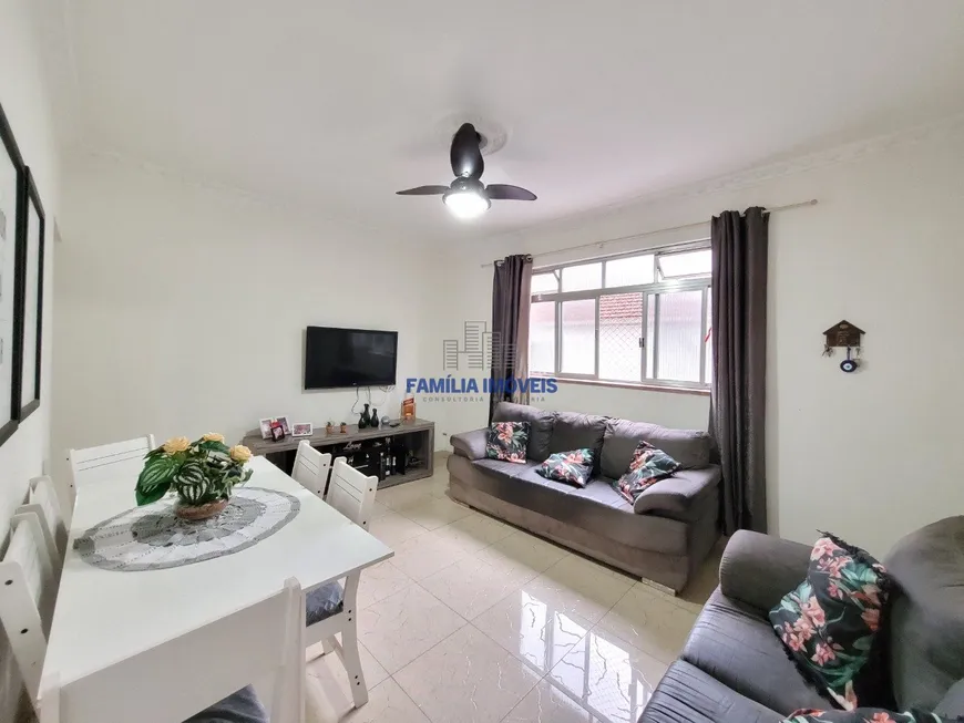 Foto 1 de Apartamento com 3 Quartos à venda, 96m² em Encruzilhada, Santos