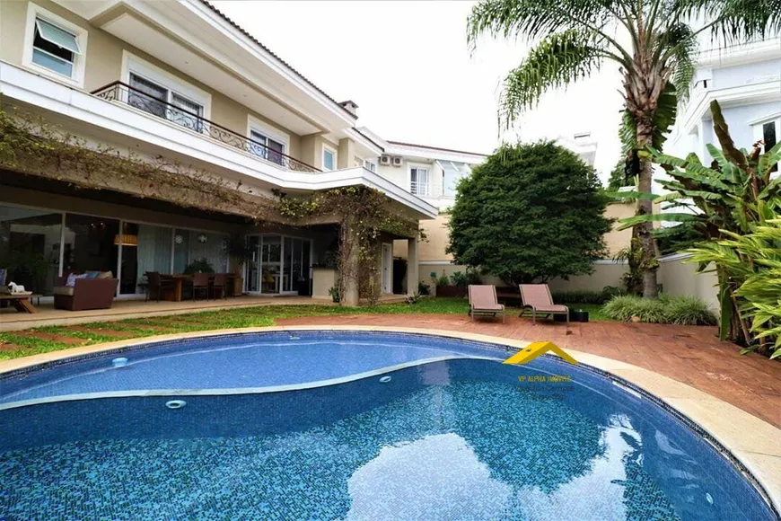 Foto 1 de Casa de Condomínio com 4 Quartos para alugar, 490m² em Tamboré, Santana de Parnaíba