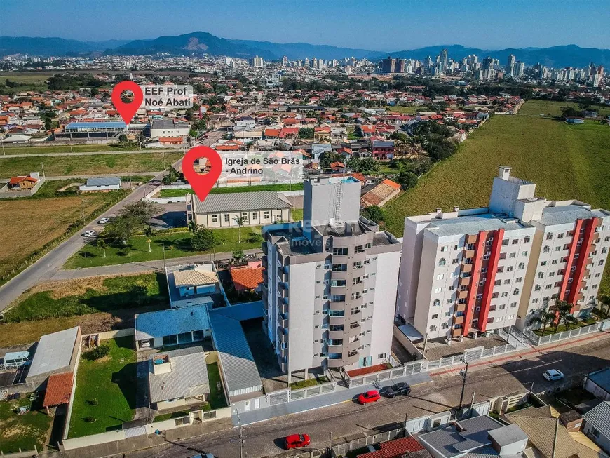 Foto 1 de Apartamento com 3 Quartos à venda, 71m² em São Clemente, Tubarão