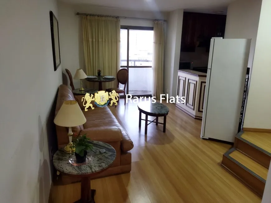 Foto 1 de Flat com 1 Quarto para alugar, 48m² em Bela Vista, São Paulo