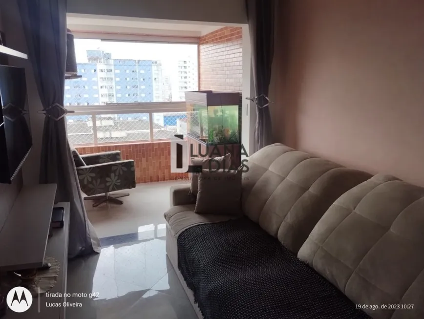 Foto 1 de Apartamento com 2 Quartos para alugar, 60m² em Cidade Ocian, Praia Grande