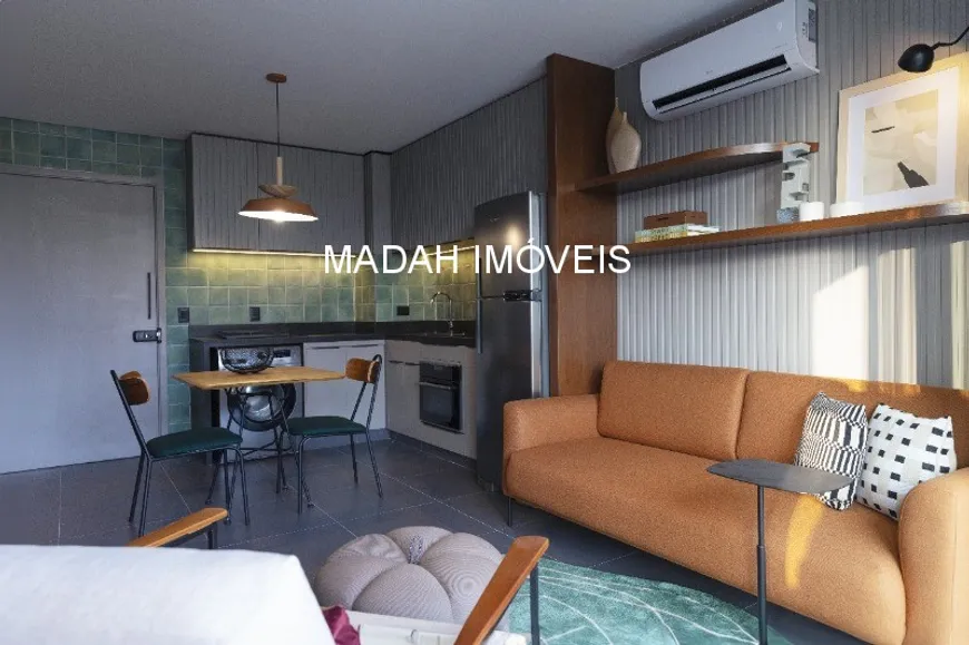 Foto 1 de Apartamento com 1 Quarto para alugar, 43m² em Vila Madalena, São Paulo