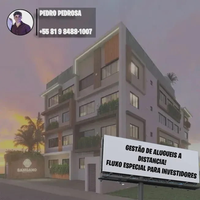 Foto 1 de Flat com 1 Quarto à venda, 20m² em Porto de Galinhas, Ipojuca