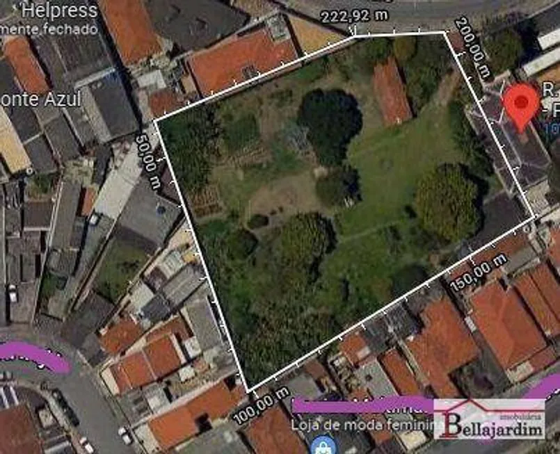 Foto 1 de Lote/Terreno à venda, 3000m² em Parque Bandeirante, Santo André