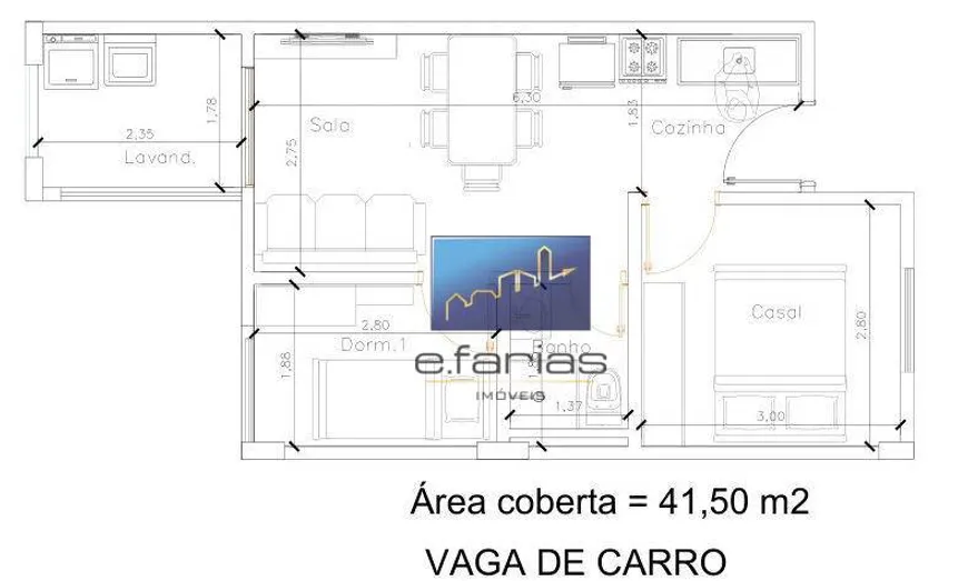 Foto 1 de Apartamento com 2 Quartos à venda, 42m² em Artur Alvim, São Paulo