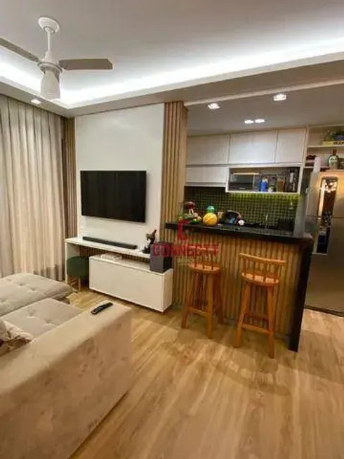 Foto 1 de Apartamento com 2 Quartos à venda, 62m² em Ribeirânia, Ribeirão Preto