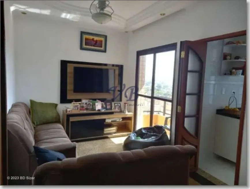 Foto 1 de Apartamento com 3 Quartos à venda, 82m² em Vila Scarpelli, Santo André