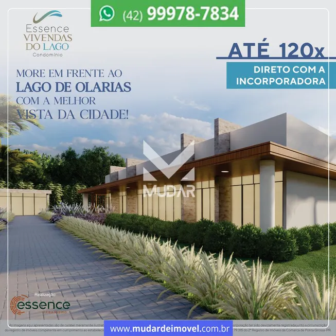 Foto 1 de Lote/Terreno à venda, 357m² em Olarias, Ponta Grossa