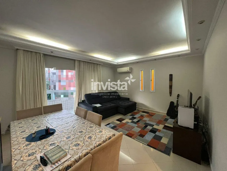 Foto 1 de Casa com 3 Quartos à venda, 126m² em Marapé, Santos