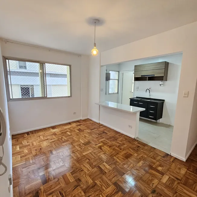 Foto 1 de Apartamento com 1 Quarto para venda ou aluguel, 48m² em Higienópolis, São Paulo