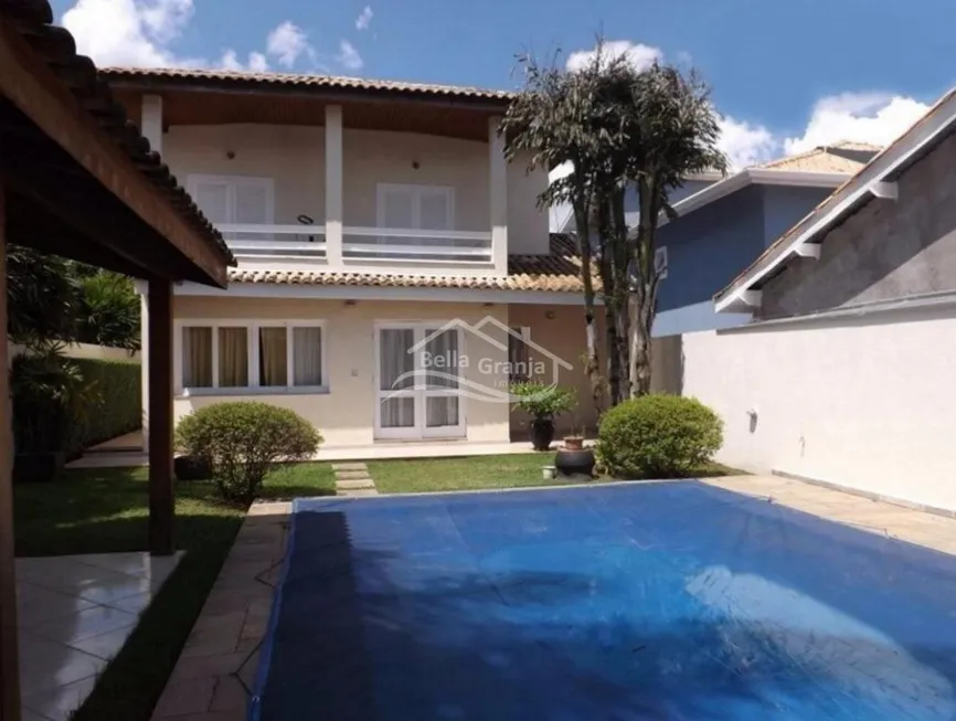 Foto 1 de Casa de Condomínio com 4 Quartos à venda, 380m² em Granja Viana, Cotia