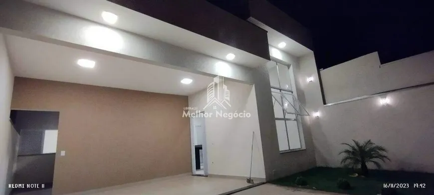 Foto 1 de Casa com 3 Quartos à venda, 80m² em Jardim Monte Santo, Sumaré