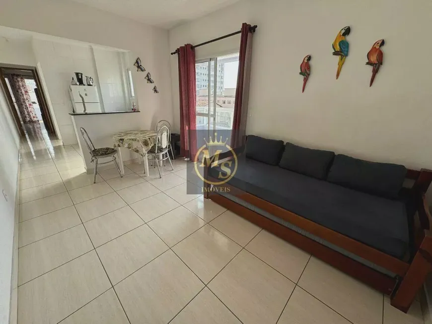 Foto 1 de Apartamento com 1 Quarto à venda, 53m² em Vila Guilhermina, Praia Grande