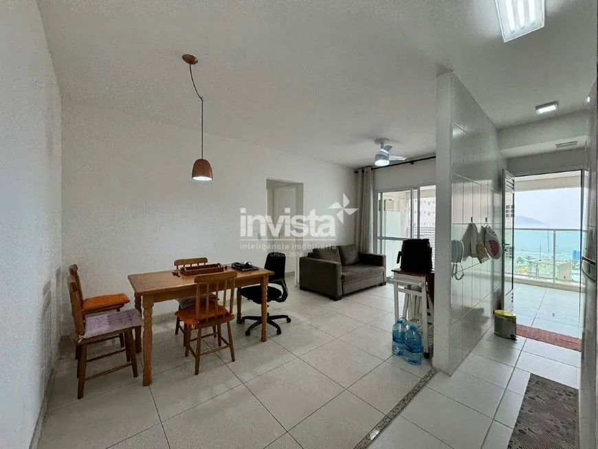 Foto 1 de Apartamento com 2 Quartos à venda, 66m² em José Menino, Santos