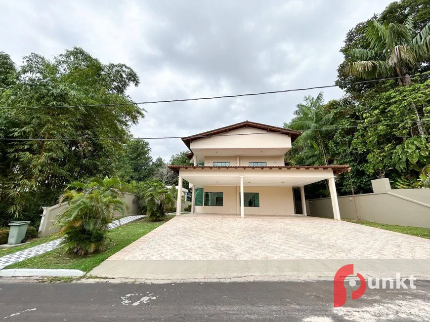 Foto 1 de Casa de Condomínio com 3 Quartos para alugar, 550m² em Ponta Negra, Manaus