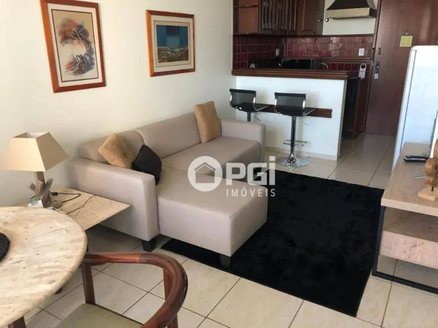 Foto 1 de Flat com 1 Quarto para alugar, 44m² em Centro, Ribeirão Preto