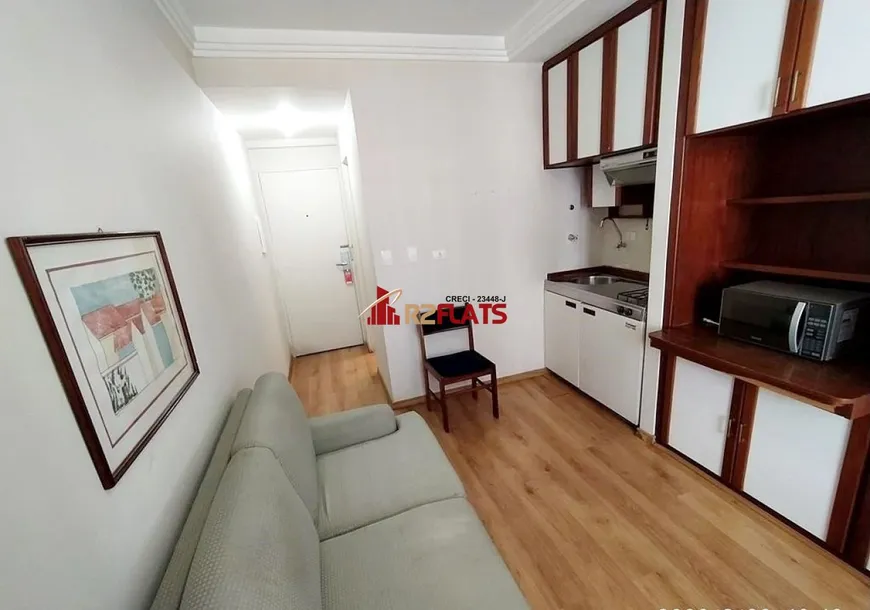 Foto 1 de Flat com 1 Quarto à venda, 33m² em Jardins, São Paulo