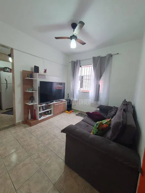 Foto 1 de Apartamento com 1 Quarto à venda, 44m² em Boqueirão, Praia Grande