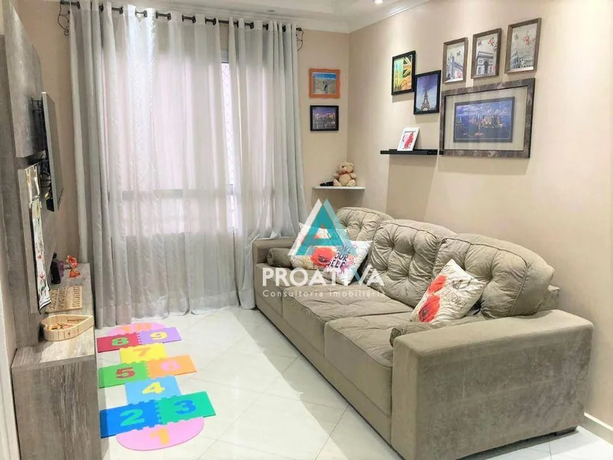 Foto 1 de Apartamento com 3 Quartos à venda, 63m² em Parque Marajoara, Santo André