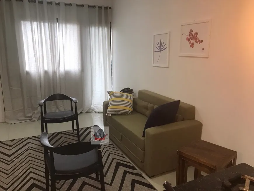 Foto 1 de Flat com 1 Quarto para alugar, 45m² em Alphaville, Barueri