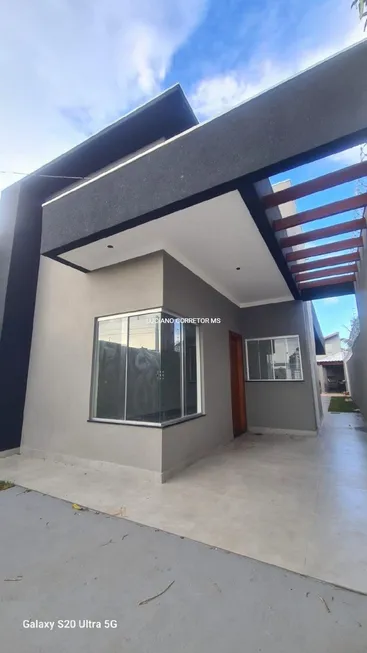 Foto 1 de Casa com 3 Quartos à venda, 83m² em Nova Lima, Campo Grande