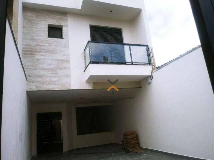 Foto 1 de Sobrado com 3 Quartos à venda, 168m² em Jardim Bela Vista, Santo André