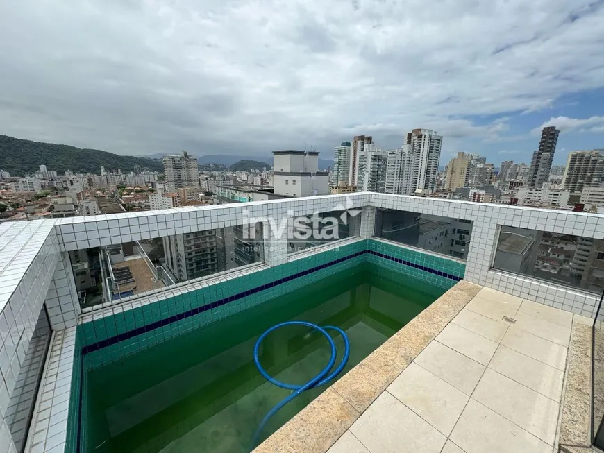Foto 1 de Cobertura com 4 Quartos à venda, 263m² em José Menino, Santos